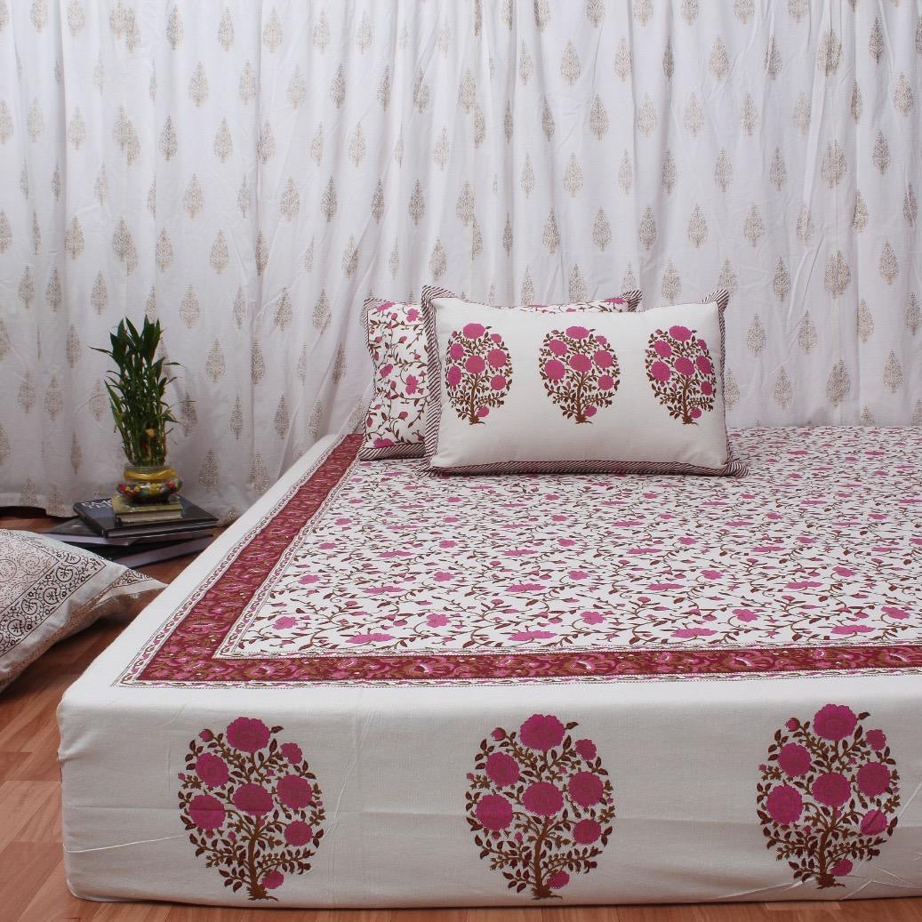 Block Bloom Bed Linen