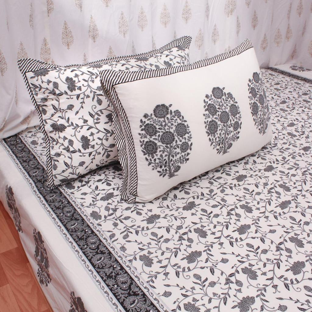 Block Bloom Bed Linen