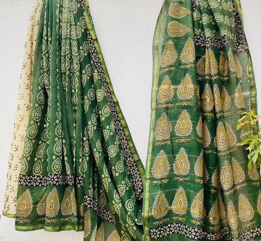 ZariWoven Chanderi